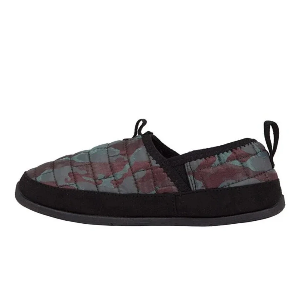 Deer Stags Lil Yuma Slippers Kids 12 Red Camo Quilted Round Toe Slip On JOBB1698